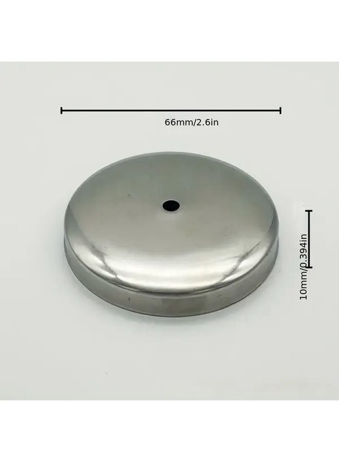 Stainless Steel Windproof Ashtray With Lid And Glass Funnel Smoke Leakage Proof Portable - Image 5
